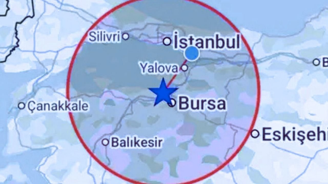 Bursa’da Deprem Paniği