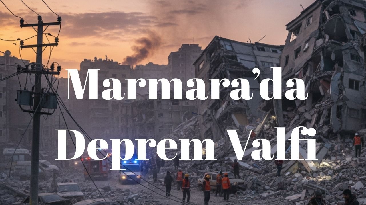 Marmara’da Deprem Valfi