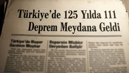 Türkiye’de 125 Yılda 111 Deprem Meydana Geldi! 2025’te 32 Binin Üzerinde Sarsıntı Oldu