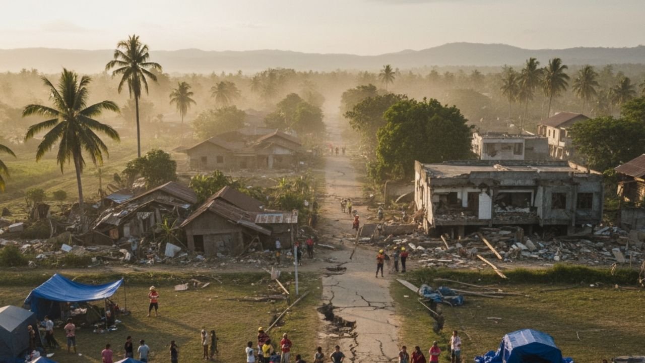 Filipinler’de 6.9 Büyüklüğünde Deprem