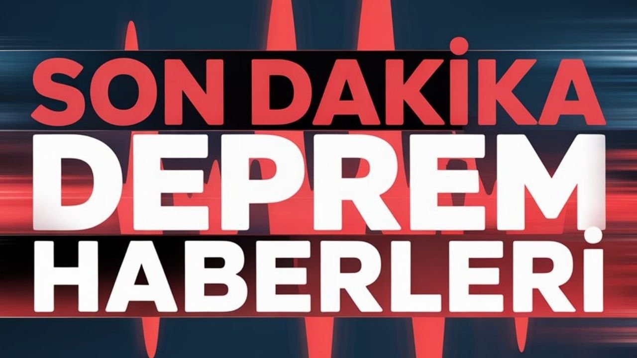 Balıkesir’de 1 Dakikada 3 Deprem