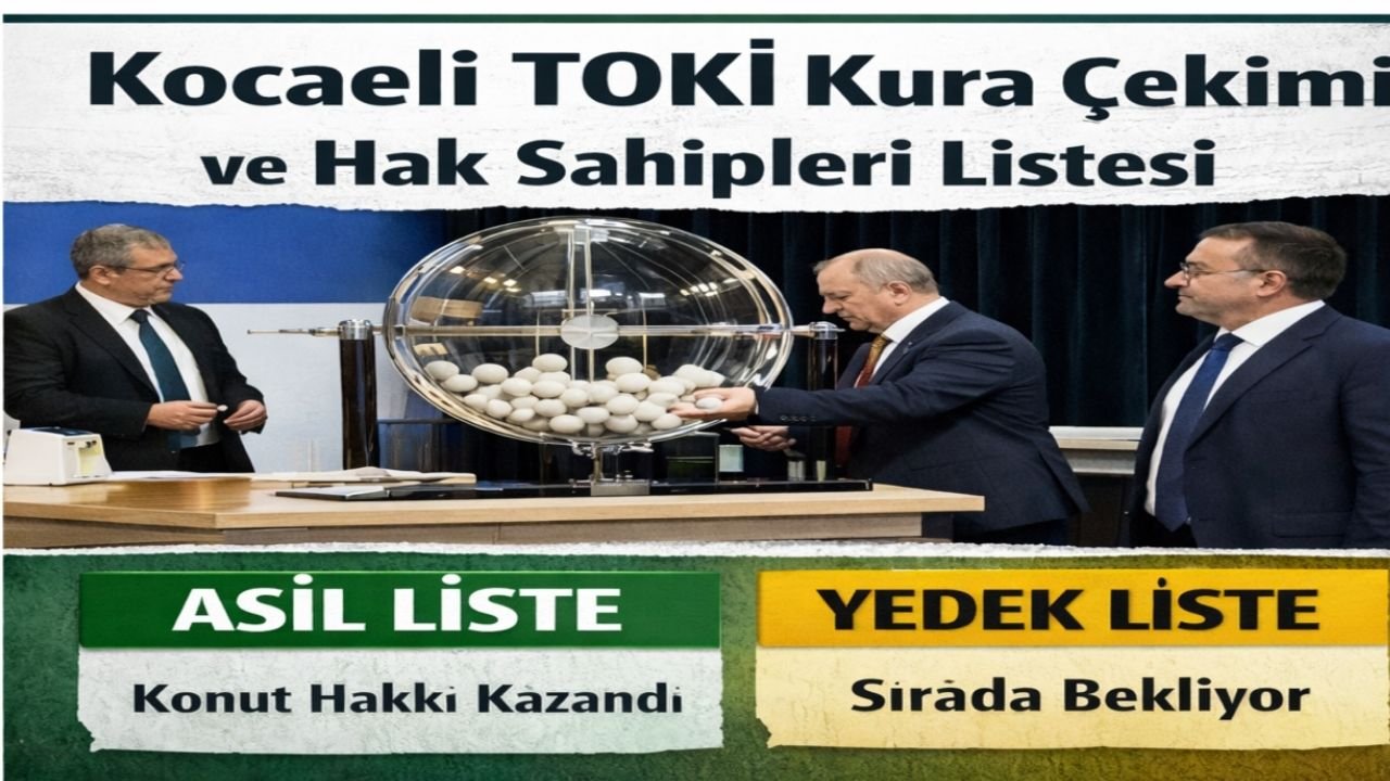 Kocaeli TOKİ Kura Sonuçları