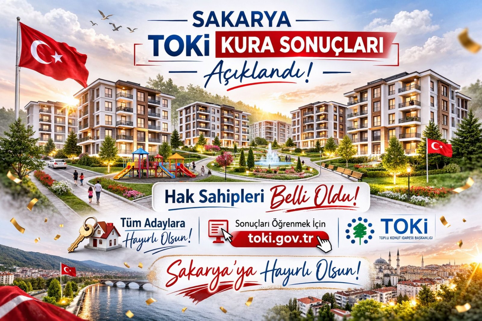 Sakarya TOKİ Kura Sonuçları