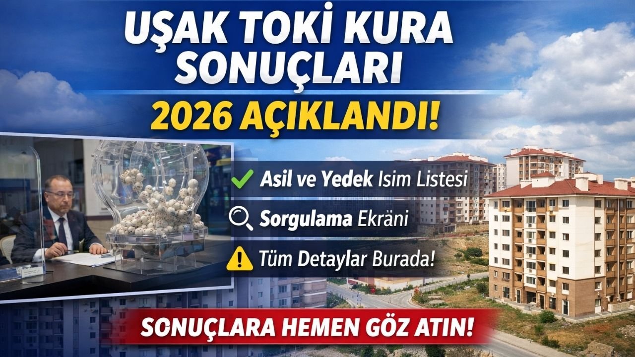 Uşak TOKİ Kura Sonuçları