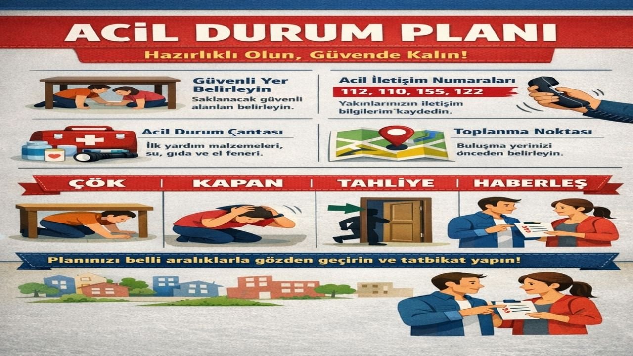 Deprem Öncesi ve Sonrası Yapılması Gerekenler