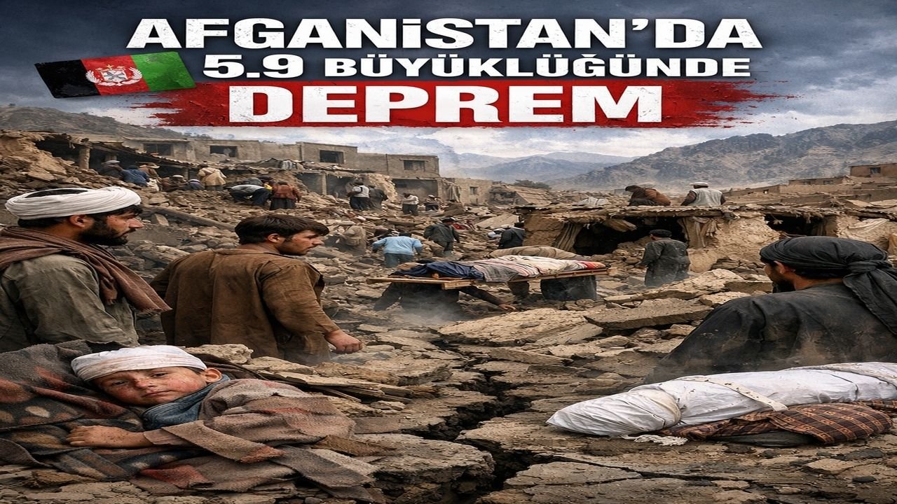 Afganistan’da 5.9 Büyüklüğünde Deprem