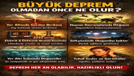 7 Adımda Büyük Deprem Olmadan Önce Ne Olur?