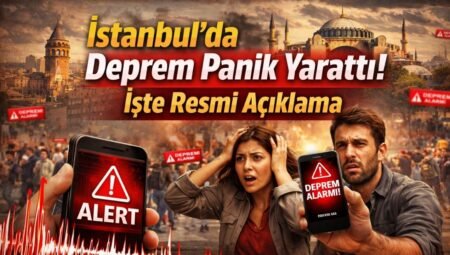 İstanbul’da Deprem Alarmı! Uygulamalar Yanılttı!