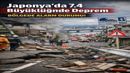 Japonya’da 7.4 Büyüklüğünde Deprem! Bölgede Panik Yaşandı