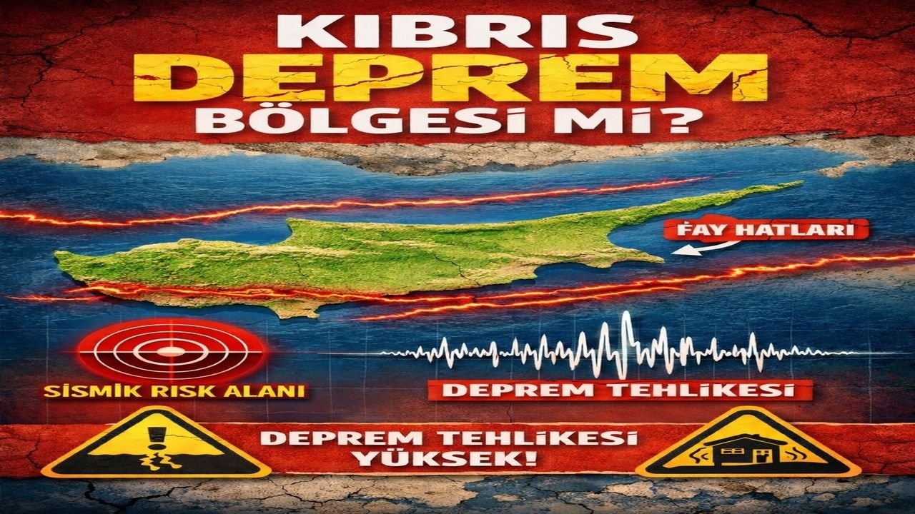 Kıbrıs Deprem Bölgesi mi?