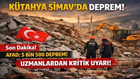 Kütahya Simav’da Deprem: 5 Bin 500 Sarsıntı Meydana Geldi