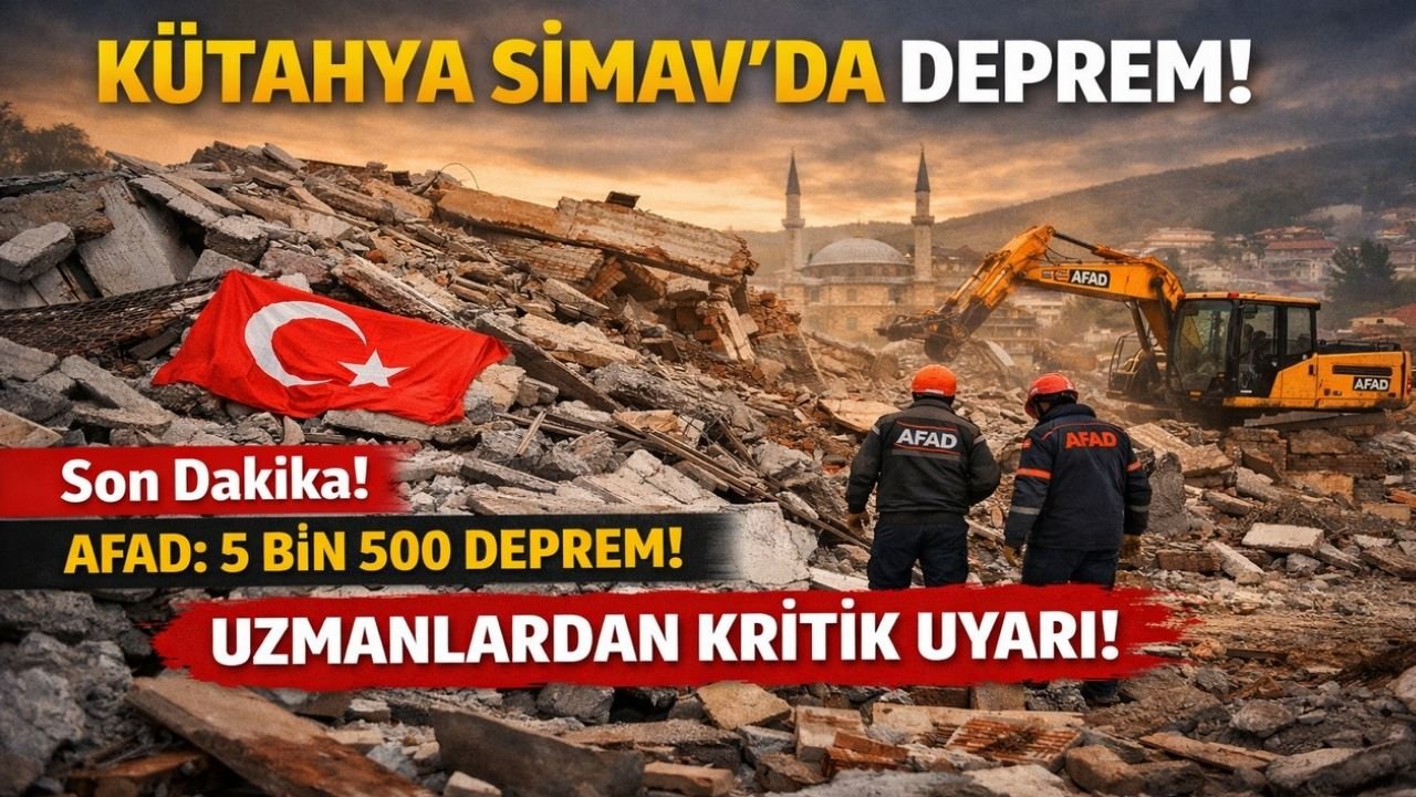 Kütahya Simav'da Deprem