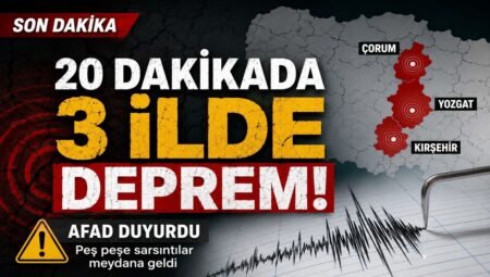 20 Dakikada 3 İlde Deprem Paniği Yaşandı