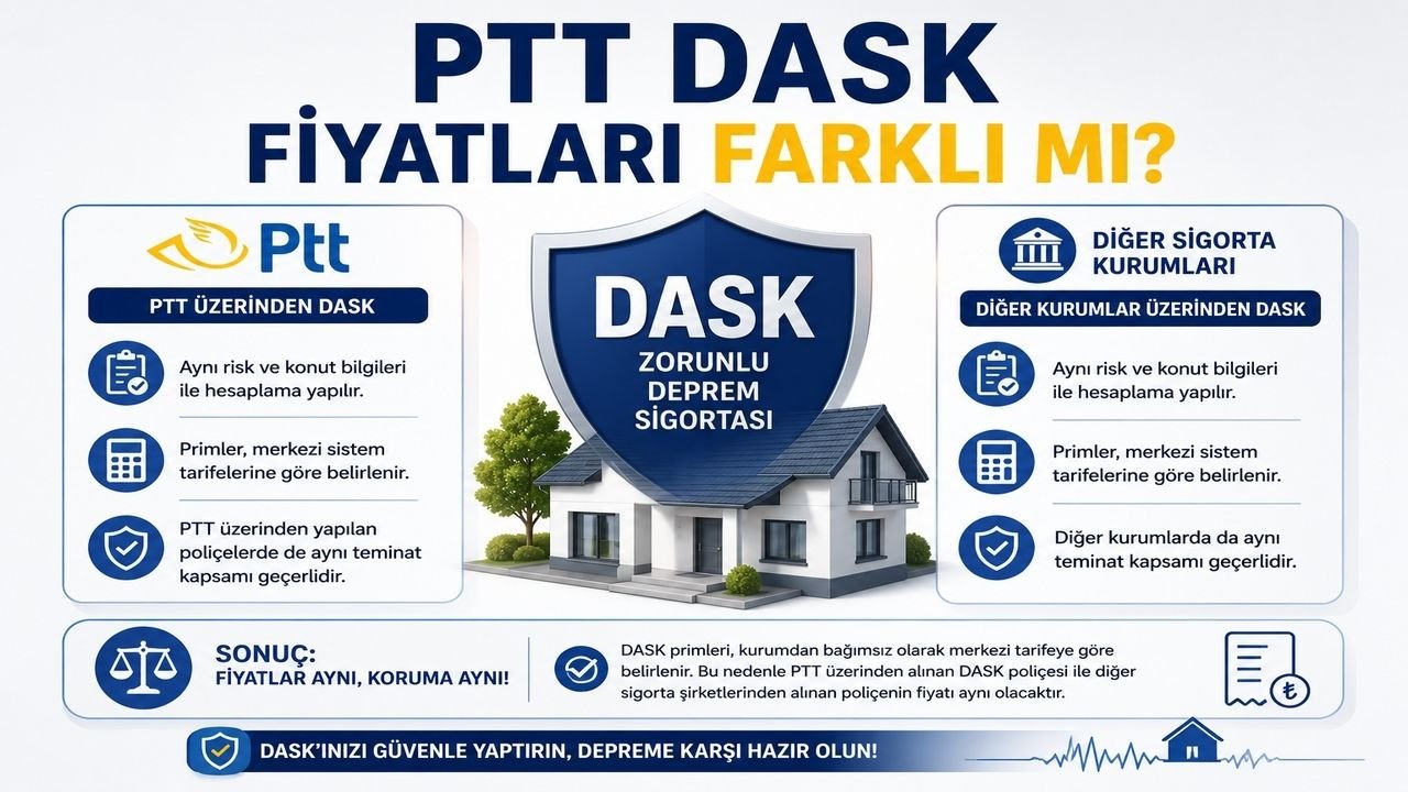 2026 DASK Fiyatları 
