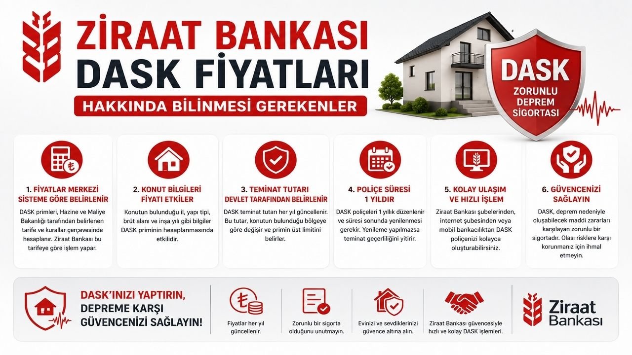 2026 DASK Fiyatları 