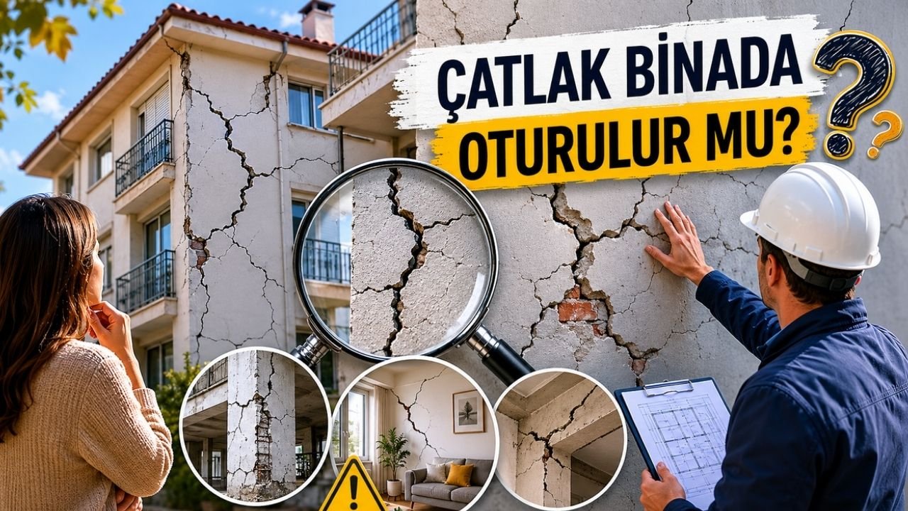 Çatlak Binada Oturulur mu