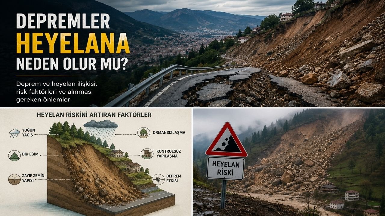 Depremler Heyelana Neden Olur mu
