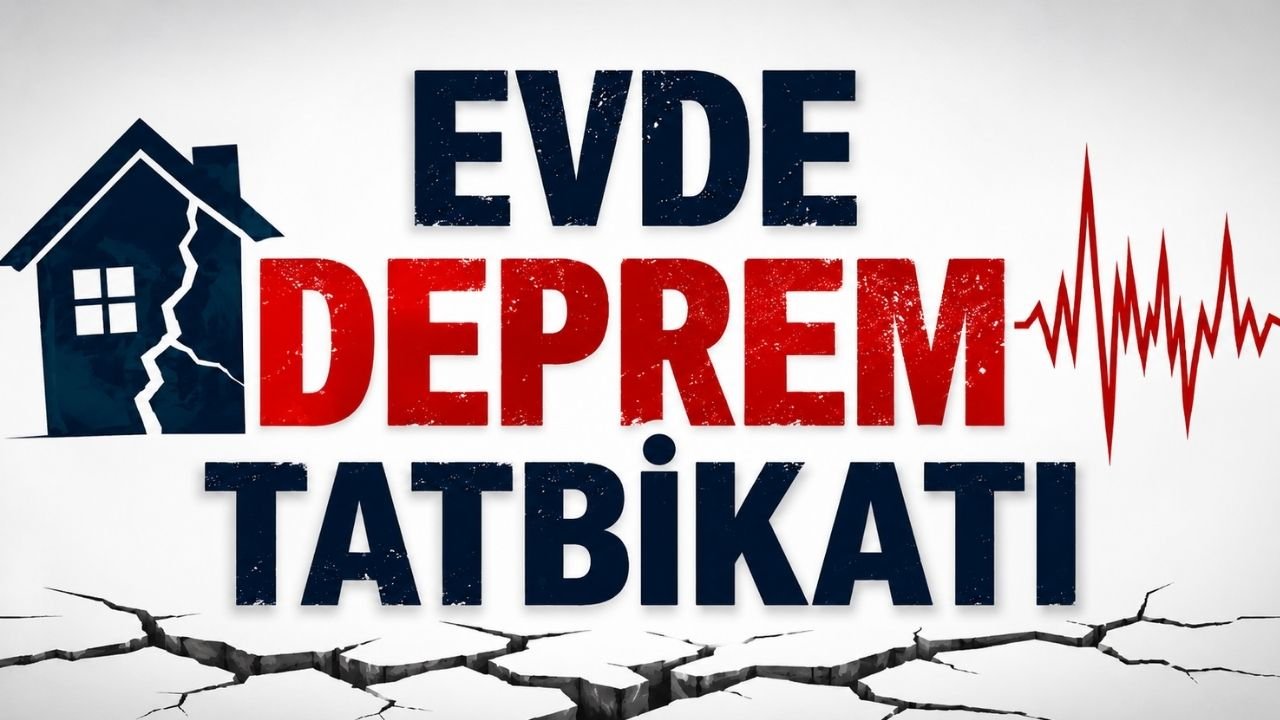 Evde Deprem Tatbikatı