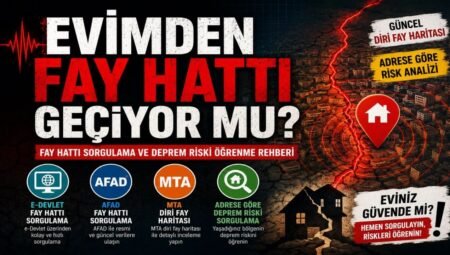 Evimden Fay Hattı Geçiyor mu? Nasıl Öğrenirim?