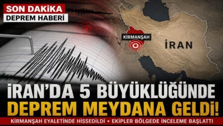 İran’da 5 Büyüklüğünde Deprem Korkuya Neden Oldu