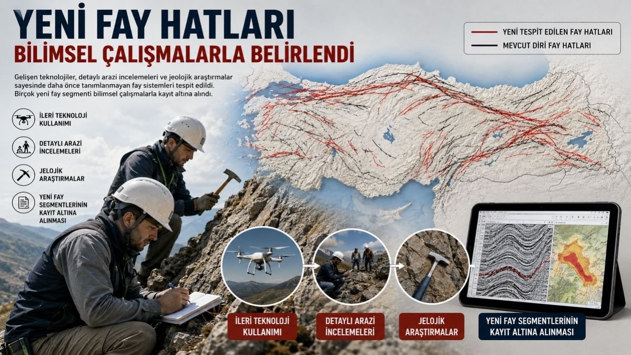 215 Yeni Fay Keşfedildi