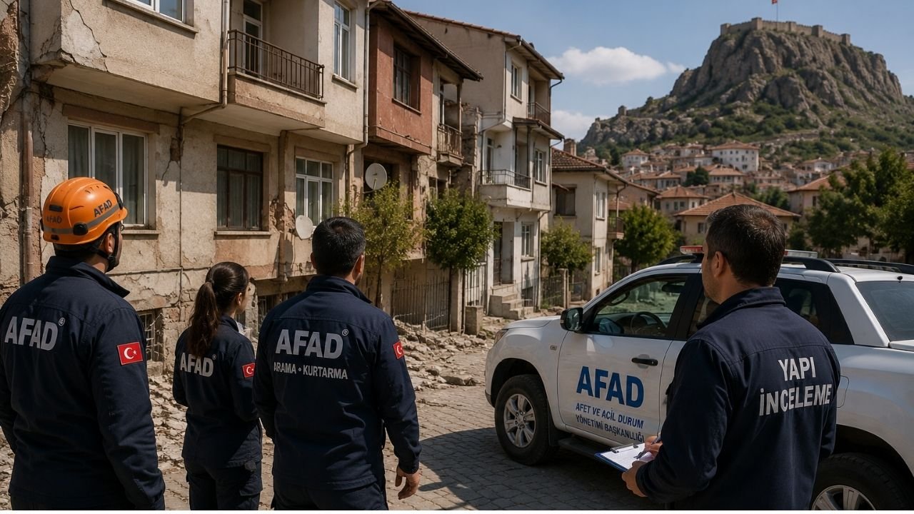 Afyonkarahisar'da 3.5 Büyüklüğünde Deprem