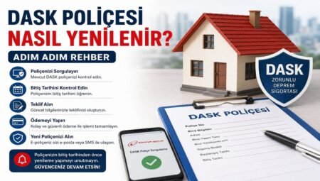 DASK Poliçesi Nasıl Yenilenir? Adım Adım Yenileme Rehberi