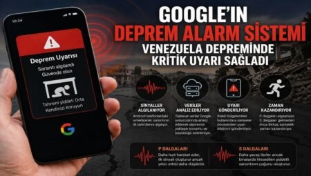 Google’ın Deprem Alarm Sistemi Venezuela Depreminde Kritik Uyarı Sağladı
