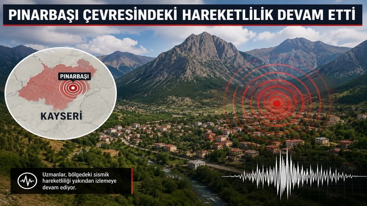 Kayseri'de 233 Deprem