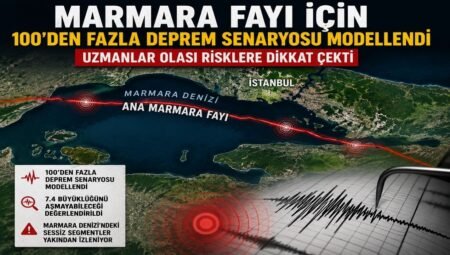 Marmara Fayı için Yeni Araştırma: 100’den Fazla Deprem Senaryosu Modellendi