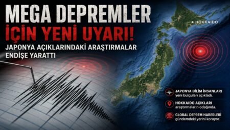 Mega Depremler için Yeni Uyarı: Japonya Açıklarındaki Araştırmalar Endişe Yarattı