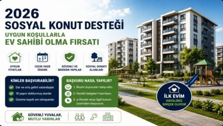 2026 Sosyal Konut Desteği Nedir? Nasıl Başvuru Yapılır?