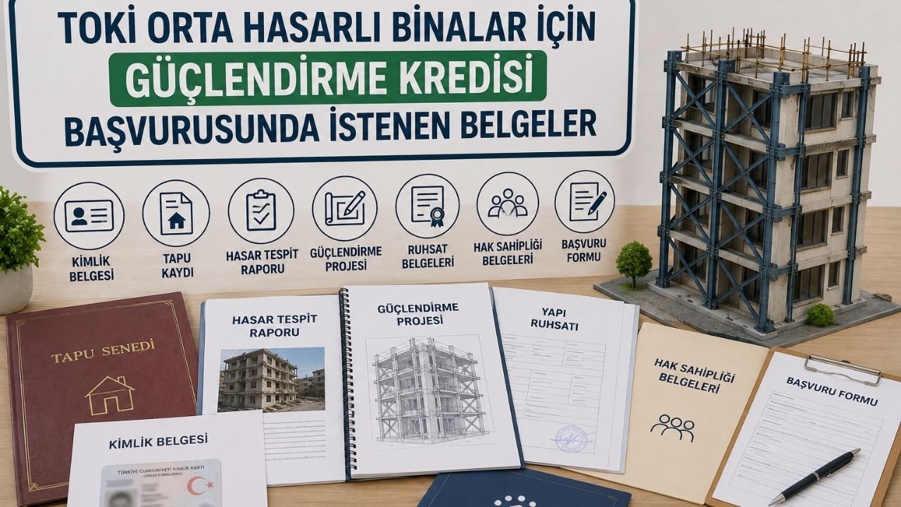TOKİ Orta Hasarlı Binalar için Güçlendirme Kredisi