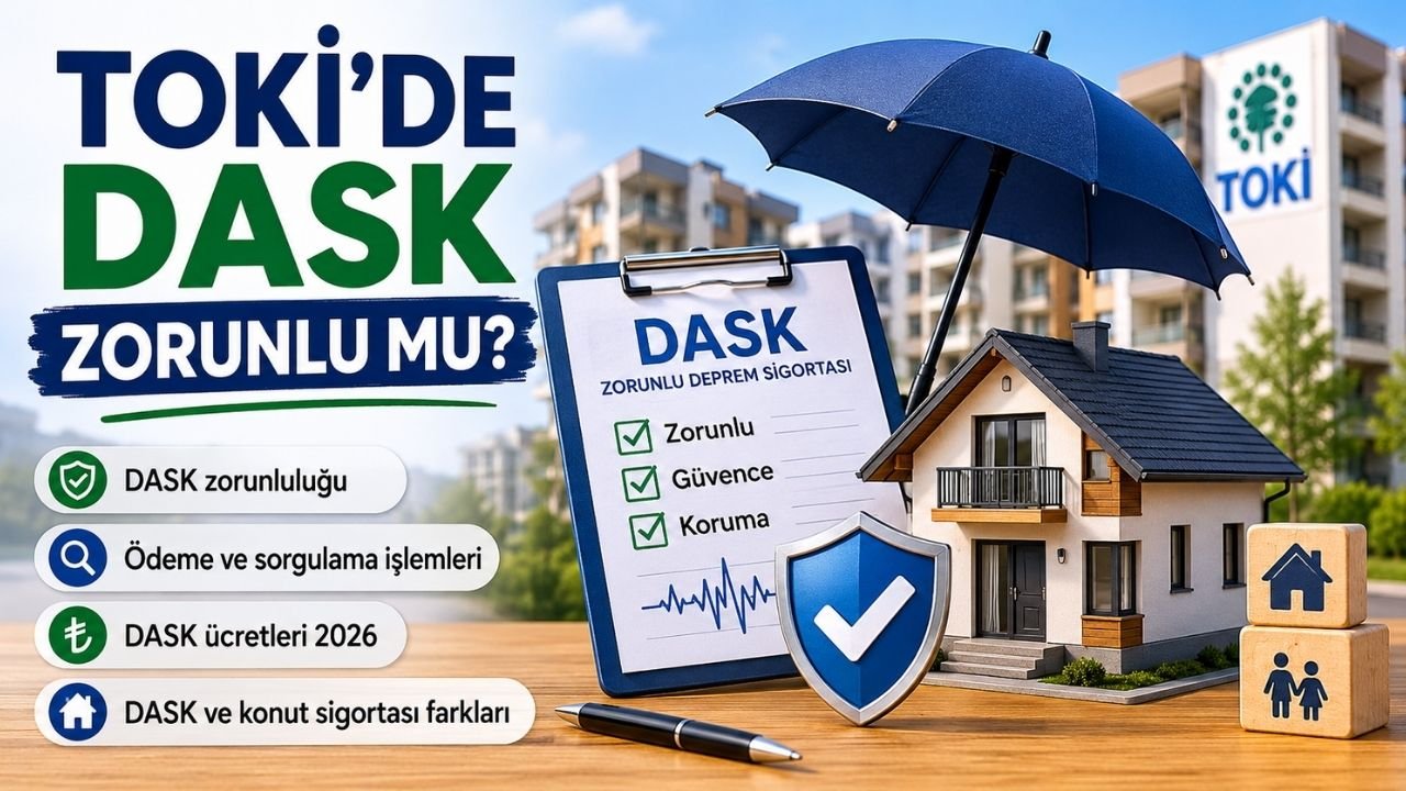 TOKİ'de DASK Zorunlu mu