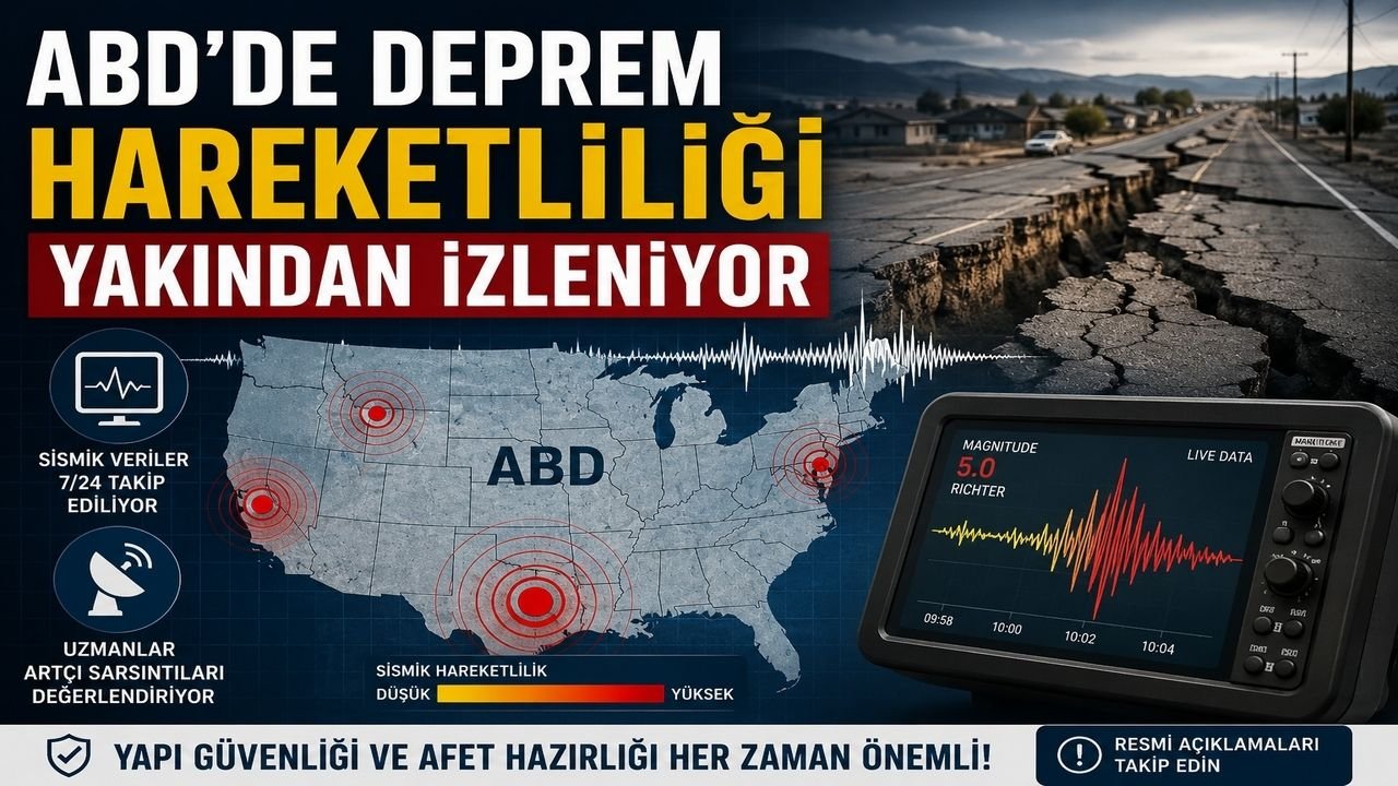 ABD'nin Texas Eyaletinde 5.0 Büyüklüğünde Deprem