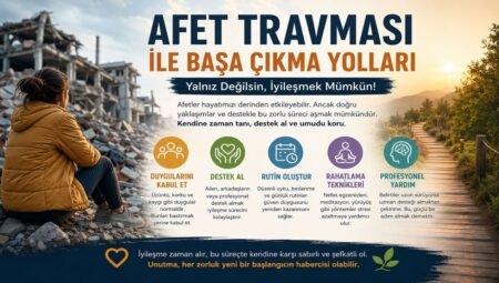 Afet Travması ile Başa Çıkma Yolları: Psikolojik İyileşme Sürecini Destekleyen Etkili Yöntemler