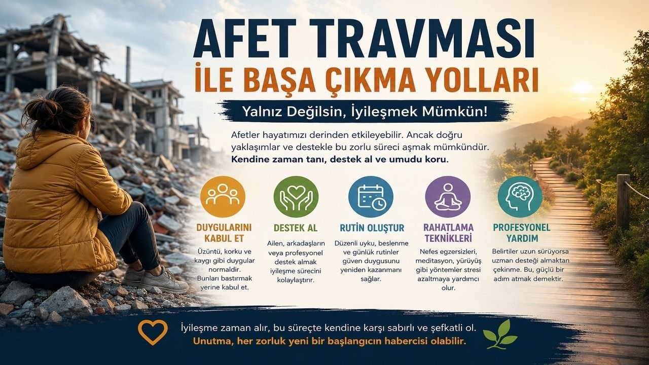 Afet Travması ile Başa Çıkma Yolları