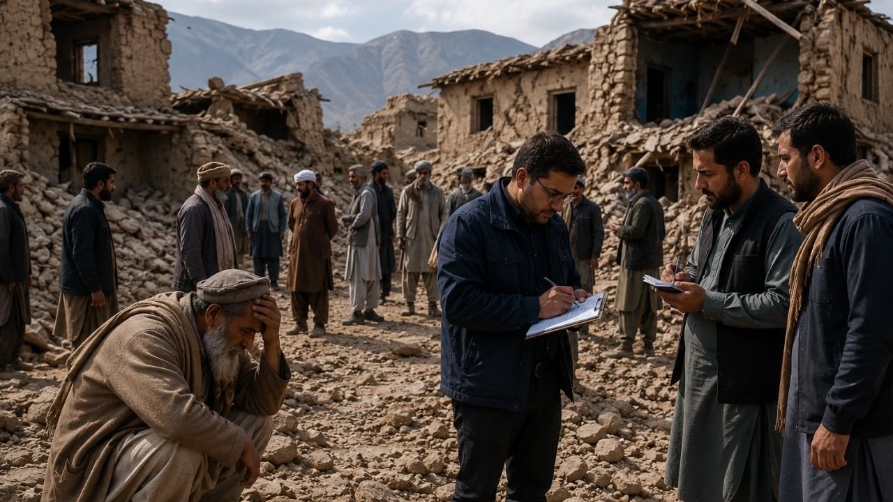 Afganistan'da 5.5 Büyüklüğünde Deprem