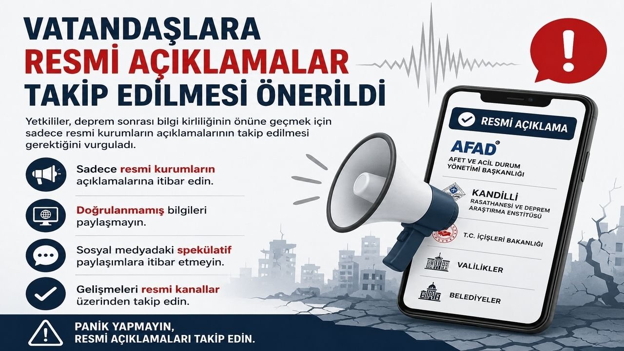 Akdeniz'de 4.1 Büyüklüğünde Deprem