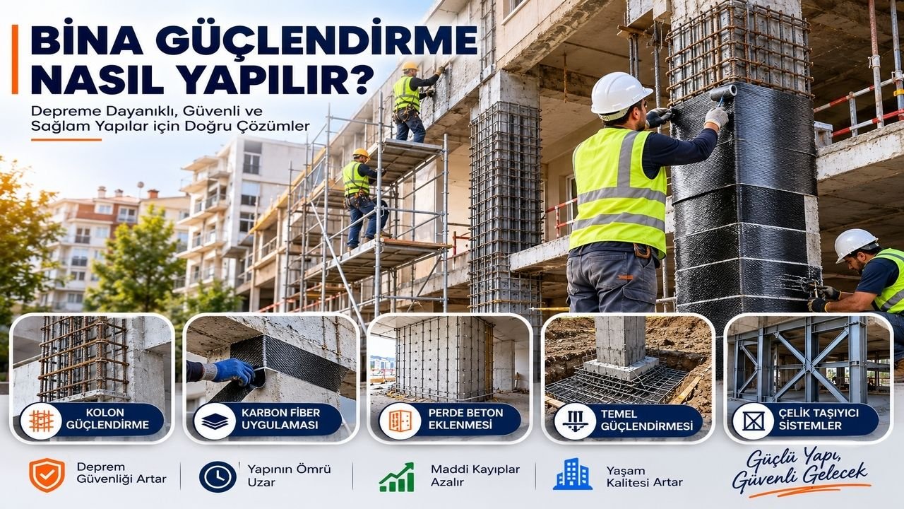 Bina Güçlendirme Nasıl Yapılır
