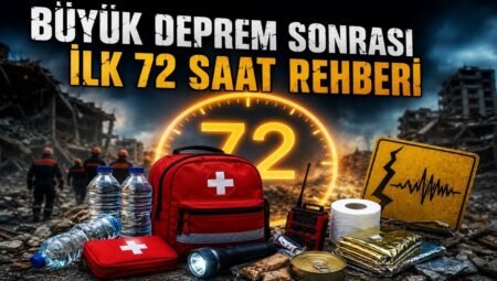 Büyük Deprem Sonrası İlk 72 Saat Rehberi: Hayati Süreçte Yapılması Gerekenler