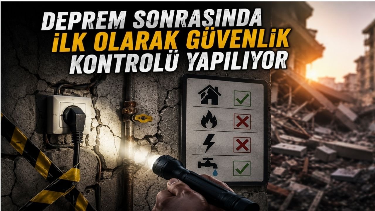 Büyük Deprem Sonrası İlk 72 Saat Rehberi