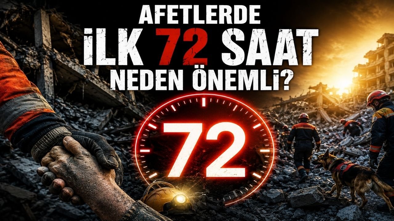 Büyük Deprem Sonrası İlk 72 Saat Rehberi