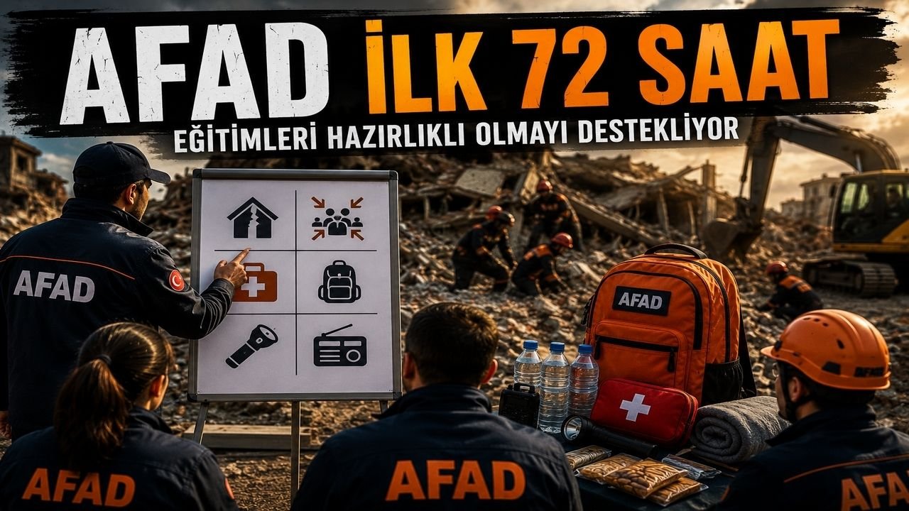 Büyük Deprem Sonrası İlk 72 Saat Rehberi