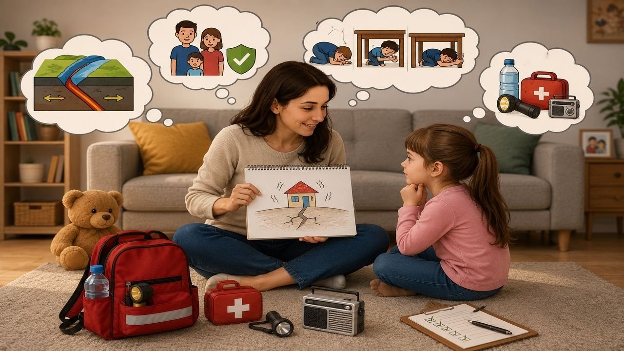 Çocuklara Deprem Nasıl Anlatılır