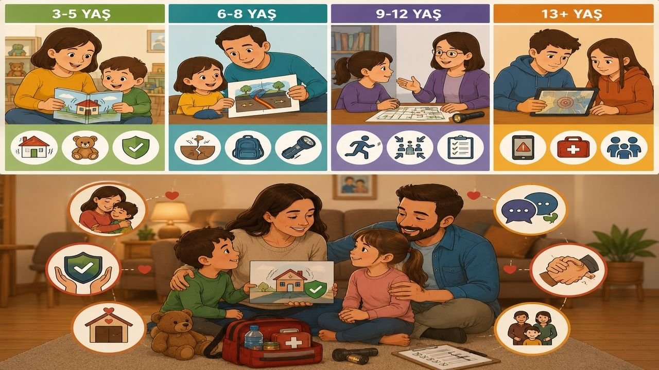 Çocuklara Deprem Nasıl Anlatılır