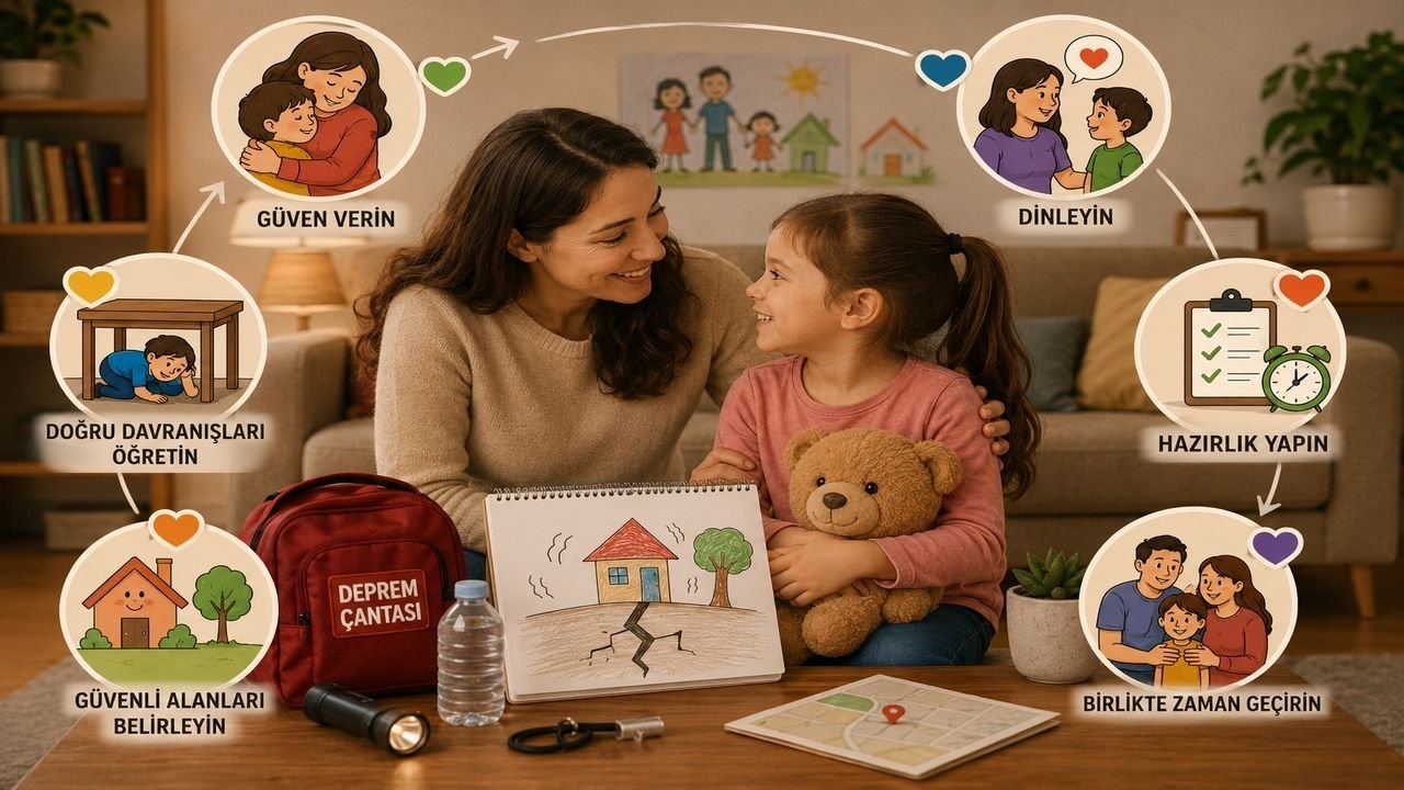 Çocuklara Deprem Nasıl Anlatılır