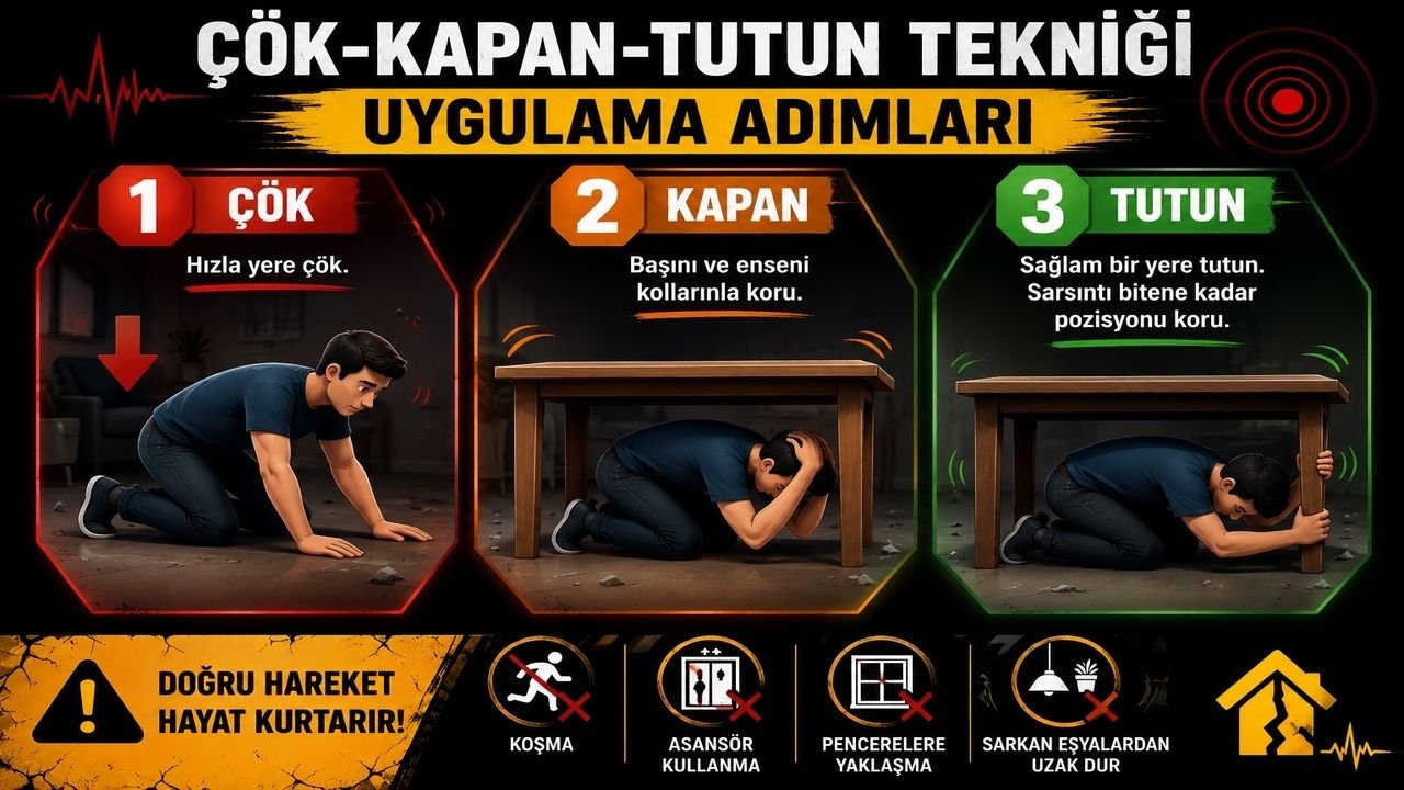 Çök-Kapan-Tutun Tekniği Nedir