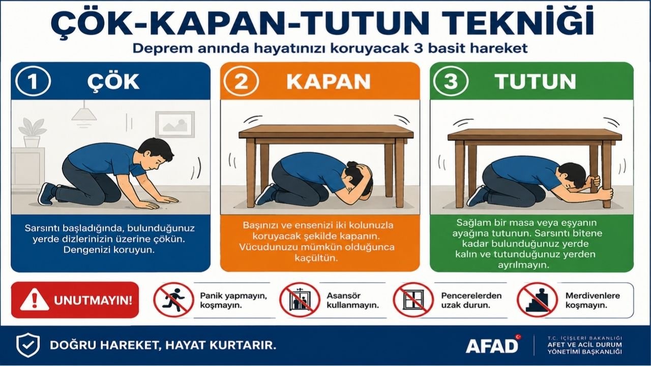 Çök-Kapan-Tutun Tekniği Nedir