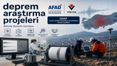 Deprem Araştırma Projeleri için Yeni Destek Dönemi Başladı
